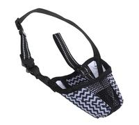 BAZEITFLOW Bozal para Perro Ajustable Forma De Cesta Bozal Transpirable para Perros Pequeños para Pasear y Evitar Que Coman Cosas