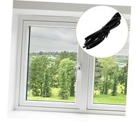 BAZEITFLOW Burlete Adhesivo para Ventanas y Puertas Tira Sellado Flexible de Resistente Altas Temperaturas Fácil Instalación para Huecos y Aislamiento Térmico Metros para Marco de Aluminio