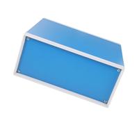 BAZEITFLOW Caja de Proyecto Eléctrica Metálica Au-5 Panel de Hierro Tamaño 80X170X130 MM Resistente para Conexiones Electrónicas y Uso Exteriores