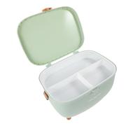 BAZEITFLOW Caja Organizadora de Medicamentos para Hogar Botiquín Portátil Multicapa de Gran Capacidad Caja Almacenamiento Medicina con Cierre Seguridad Organizador Emergencias Familiar