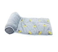 BAZEITFLOW Cama para Mascotas de Azul Gris Cojín Compacto Antideslizante para Perros y Gatos Cama Cálida para Invierno S para Descanso y Relajación
