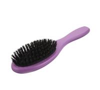 BAZEITFLOW Cepillo para Cabello de Hombre Cerdas Naturales de Cerda de Cerdo, Diseño de Paleta Acabado Mate, Antiencrespamiento y Minimiza Tirones para Cuidado Personal