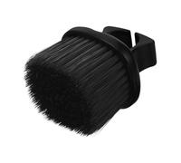 BAZEITFLOW Cepillo Plumero para Cortar el Pelo Negro, 1 Unidad, Tamaño Pequeño, Limpieza de Cabello y Cuello, para Peluqueros y Uso Personal en Salones y Barberías