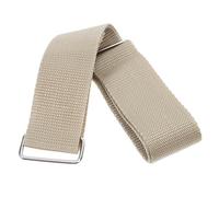 BAZEITFLOW Cinturón de Elevación de Cama de Poliéster 35 Cm Color Caqui Manijas Ergonómicas para Camas Elevables Hidráulicas y Correas de Almacenamiento para Mover Colchones y Muebles