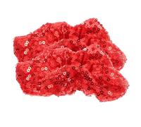 BAZEITFLOW Coleteros Lentejuelas Navideñas 2 Piezas Tamaño Mediano Bandas Elásticas Suaves y Elásticas Para Niñas y Mujeres Guarnición Festiva Diaria