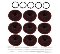 BAZEITFLOW Conjunto de Peinado Cabeza Esférica Moño Cabello Molde para Hacer Moños Forma de Dona Herramienta para Hacer para Mujeres para Ocasiones Formales Informales