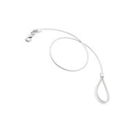 BAZEITFLOW Correa De Entrenamiento para Perros Cable Resistente Mordeduras Funda Transparente Blanca