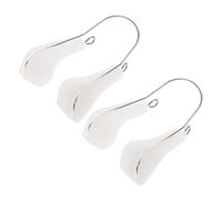 BAZEITFLOW Corrector De Nariz De Silicona 2 Unidades Tamaño Pequeño Clip Para Levantamiento Del Puente Nasal Uso Diario Casa y Oficina