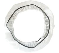 BAZEITFLOW Difusor de Luz Anular 18 Pulgadas para Fotografía Profesional, Unisex, Diseño Plegable de Tela Ligera, Calcetín Reflector de Luz para Estudio y Selfie, Color Uniforme