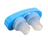 BAZEITFLOW Dispositivo Antironquidos Portátil de Silicona con Diseño de Rana Parada de Ronquidos para Dormir Clip Nasal Reutilizable y Lavable Sin Deslizamiento Material y la del