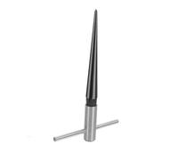 BAZEITFLOW Escariador Cónico Mango en T para Puente de Guitarra, Escariador Manual para Orificios de Clavija 3-13mm, Herramienta Compacta y Resistente para Luthier