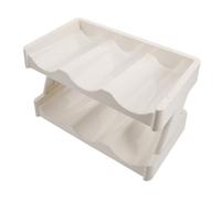 BAZEITFLOW Estante Para Tazas Armarios Para Tazas Organizador De Botellas De Cocina Portavasos Vertical Individual Cristalería Botellas De Agua Apilables Para Almacenamiento De