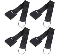 BAZEITFLOW Estera Antideslizante para Violonchelo 4 Piezas Negro, Soporte Ajustable de 40-70 Cm para Fijación Segura, Protección para Suelo y Estabilidad en Accesorios para Instrumentos