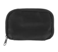 BAZEITFLOW Estuche de Tela Negro para Suministros para Diabéticos, Protege Monitor de Glucosa, Diseño Práctico y Elegante, Paquete de 2 Piezas para Uso en Bolso o Auto
