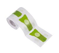 BAZEITFLOW Extensiones de Uñas Fácil de Aplicar para Pegatinas de Papel Verde 100 Piezas, Guía Precisa y para Suministros de Manicura DIY en Salones Profesionales