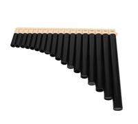 BAZEITFLOW Flauta de Pan Fácil de Tocar de Abs 16 Tubos para Principiantes Instrumento Tradicional Chino para Interpretación Profesional y Bandas Escolares