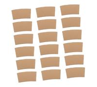 BAZEITFLOW Fundas Para Vasos De Café Corrugadas Cubierta De Taza De Aislamiento Térmico Protector Antiescaldadura Para Taza Térmica Café Uso En Hogar Cafeterías Y Restaurantes 100 Piezas