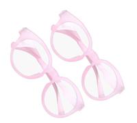 BAZEITFLOW Gafas Bloqueadoras de Luz Azul para 2 Piezas Protección Ocular Ligera con Filtro Avanzado Diseño Cómodo en Color Arena Rosa Ideales para Ordenador Teléfono y Juegos Escolares