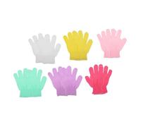 BAZEITFLOW Guantes De Baño Exfoliantes 10 Piezas De Doble Cara Para Limpieza Corporal Guante De Ducha Reutilizable Para Exfoliación Profunda Artículos De Ducha Creativos