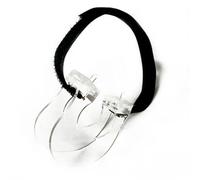 BAZEITFLOW Guía Correctora para Bastón de Violín 1/2 Pulgada Colimador Transparente de Plástico Herramienta para Enderezar Bastón de Violín Accesorio para Entrenamiento de Principiantes