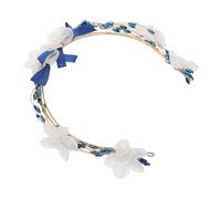 BAZEITFLOW Handmade Soft Clay Leaf Hair Accessories Bridal Flower Headpiece Lightweight Wedding Hair Jewelry Comfortable