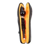 BAZEITFLOW Hulusi Clave C Flauta de Calabaza Instrumento Musical para Principiantes Niñas con Funda Negra Elegante y Tacto Cómodo Color Aleatorio Color Aleatorio