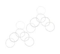 BAZEITFLOW Juego De 2 Accesorios Para Guitarra De Nailon Con Extremos De Amarre Calibre Ligero Entorchado Plateado Cuerda Plateada Transparente Calibre Ligero Clásico Transparente