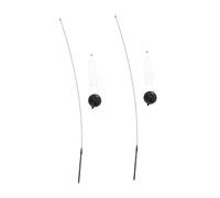 BAZEITFLOW Juguete para Gatos con Ventosa Varita Desmontable con Blancas para Entretenimiento y Entrenamiento de Gatos de Interior