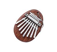 BAZEITFLOW Kalimba de Madera Miniatura para Principiantes Piano de Pulgar con Diseño Ergonómico y Materiales Duraderos Instrumento Musical de Dedos Fácil de Tocar y Portátil