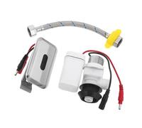 BAZEITFLOW Kit de Reemplazo para Urinario Sensor Automático de Descarga, Válvula de Inodoro ABS Panel A, Sistema sin Contacto para Baños Comerciales, Ahorro de Agua y Fácil Instalación