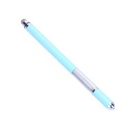 BAZEITFLOW Lápiz Táctil Doble Metálico Capacitivo Azul Pantalla para Tabletas Teléfonos y Ordenadores Ligero y Preciso para Escritura y Dibujo