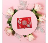 BAZEITFLOW Libro de Firmas para Bodas Estilo Chino Libro de Firmas para Invitados Diseño Vintage Motivos Dragón y Fénix Papel de Adecuado para Registro y Decoración Celebraciones