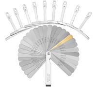 BAZEITFLOW Luthier para Guitarra Medidor de Radio y Calibre de Espesores 2 Piezas Accesorios para Ajuste para Distancia y Planitud del Mástil