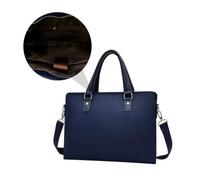 BAZEITFLOW Maletín de Negocios Oxford para Hombre Bolsa Portátil para Laptop con Correa Extraíble Bolsillo Antirrobo Resistente y Versátil para Oficina y Viajes