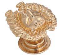 BAZEITFLOW Mango de cabeza de tigre francés. tiradores del cajón del tocador tiradores de cajones únicos Hardware de la puerta del gabinete tirador del gabinete manija de puerta única Golden