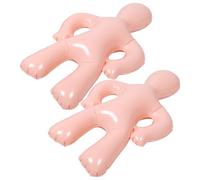 BAZEITFLOW Maniquí Inflable Pequeño para Halloween Accesorio de Decoración Terrorífica de 755 CM 2 Piezas Modelo Inflable de Cuerpo Humano para Fiestas y Adornos Espeluznantes