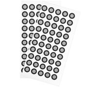 BAZEITFLOW Marcadores de Reflexión 2 Hojas y 100 Puntos para Escáner 3D Película Reflectante Pet y Inspección Ligera para Ingeniería Inversa