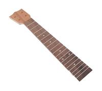BAZEITFLOW Mástil de Ukelele de 26 Pulgadas Diapasón de Palo de Rosa Accesorio de Madera para Ukelele Kit para Bricolaje Suministros para Instrumentos Herramienta para Construir