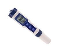 BAZEITFLOW Medidor Digital De Agua 5 1 Probador Profesional De Salinidad y Temperatura para Agua Marina y Acuarios Portátil y Fácil De Usar