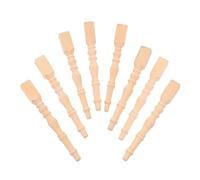 BAZEITFLOW Mini Modelo De Pata De Mesa 6 Piezas De Simulación De Patas De Mesa para Casa De Juegos Piezas Decorativas De Escena En Miniatura