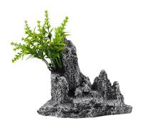 BAZEITFLOW Miniature Aquarium Mountain Sculpture For Landscaping Safe Fake Stone Decor For Indoor Outdoor Garden and Bonsai