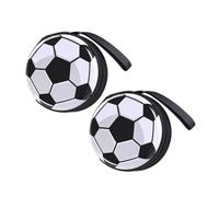 BAZEITFLOW Monedero Deportivo Redondo de Hojalata Forma de Balón de Fútbol, Compacto y Duradero, para Amantes del Fútbol y Adolescentes, Bolsa de Cambio Portátil para Monedas y Bocadillos,