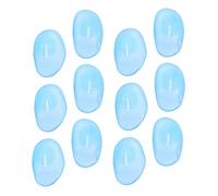 BAZEITFLOW Orejeras Transparentes de Silicona para Teñir el Cabello Protección Reutilizable 6 Herramientas de para Salones y Uso Personal