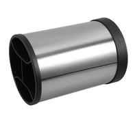 BAZEITFLOW Organizador de Utensilios de Cocina Giratorio Acero Inoxidable con Separador Extraíble para Cubiertos y Palillos Soporte para Escurre Cubiertos y Almacenamiento Ordenado Color