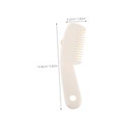BAZEITFLOW Peine de Barbero Multifunción para Cortar y Cabello Herramienta Peinados Adecuado para Cabello Fino y Grueso Salón y Hogar Color Blanco