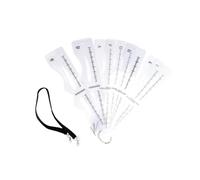 BAZEITFLOW Plantillas De Cejas 12 Piezas Tamaño Estándar Para Forma Precisa Maquillaje Diario Diadema Herramienta De Belleza Facial Para Uso Profesional y Personal