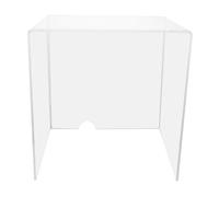 BAZEITFLOW Protector Antiviento para Básculas Digitales de Laboratorio, Cubierta Transparente de Acrílico 3mm 200x200x200mm, Funda a Prueba de Polvo para Básculas de Cocina y Joyería