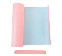 BAZEITFLOW Protector de Escritorio de Pu y Correa de Almacenamiento, Tapete para Mesa de Uñas con Almohadilla de Mano Adecuado para Salón Profesional y Uso en Casa