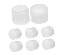 BAZEITFLOW Protectores Adhesivos para Asiento de Inodoro Bidé, 8 Piezas, Parachoques de Silicona Antideslizantes y Silenciosos, Almohadillas Amortiguadoras Resistentes al