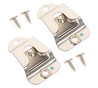 BAZEITFLOW Soporte Metálico Para Micrófono Radio Cb, Clip Tornillos Compatibles Gm300 Gm950 Gm3688 Gm3188, Accesorio Para Radioaficionados, Paquete De 2 Unidades Para Instalación Segura